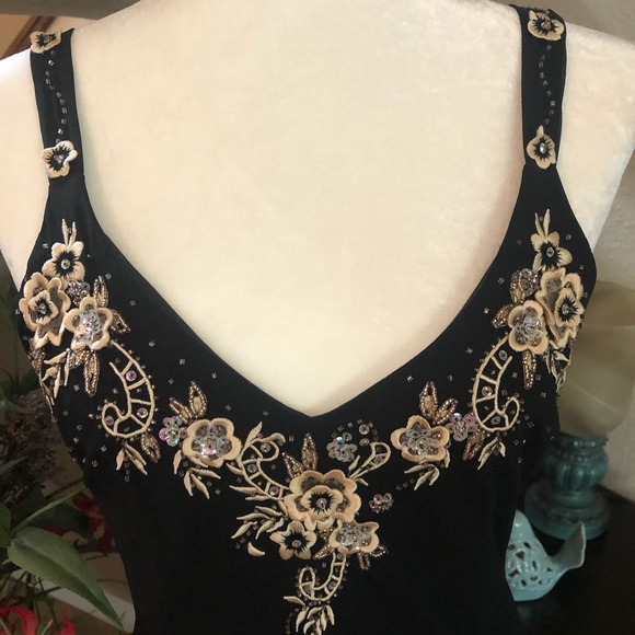 R&M Richards embellished beaded dress size 8 - Picture 5 of 5